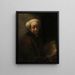 Autoportret jako apostoł Paweł - Rembrandt van Rijn — oprawiony obraz na ścianie