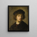 autoportret - Rembrandt van Rijn — oprawiony obraz na ścianie