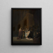 Chwały Świętego Symeona - Rembrandt van Rijn — oprawiony obraz na ścianie