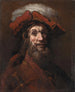 szkic do Rycerza z jastrzębiem zwanym Krzyżowcem - Rembrandt van Rijn — widok dzieła