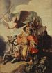 Osioł proroka Balaama - Rembrandt van Rijn — widok dzieła