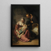 Rodzina Święta - Rembrandt van Rijn — oprawiony obraz na ścianie