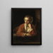 Kobieta sprzątająca - Rembrandt van Rijn — oprawiony obraz na ścianie