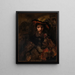 Rycerz z jastrzębiem - Rembrandt van Rijn — oprawiony obraz na ścianie