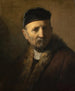 Tronie starego mężczyzny - Rembrandt van Rijn — widok dzieła