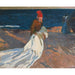 Reprodukcja obrazu Rentrant la voile, plaża w Walencji - Joaquín Sorolla