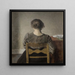 Repos - Vilhelm Hammershøi — oprawiony obraz na ścianie