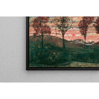 Reproduction 4 Arbres d'Egon Schiele
