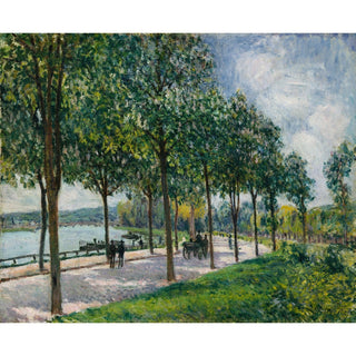 Reproduction Allée de châtaigniers - Alfred Sisley