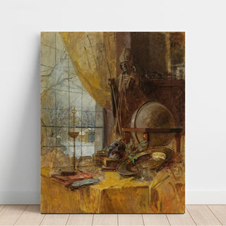 Reproduction Atelieransicht - Carl Moll