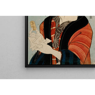 Reproduction Bandō Shūka as Hashimotoya Shiraito - Utagawa Kuniyoshi