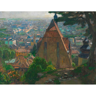 Reproduction Blick auf Mödling - Carl Moll