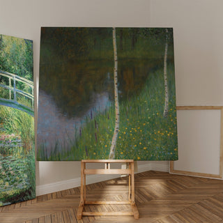 Reproduction Bord de lac avec des bouleaux - Gustav Klimt