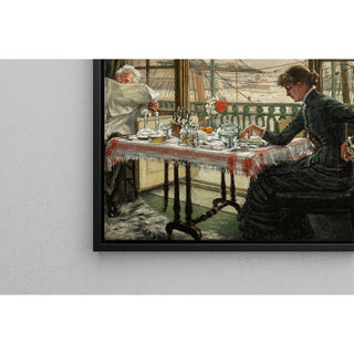 Reproduction Chambre avec vue sur le port - James Tissot
