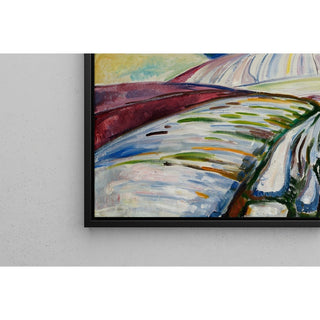 Reproduction Champ sous la neige - Edvard Munch