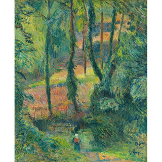 Reproduction Chemin Creux dans une Pente Boisée - Paul Gauguin