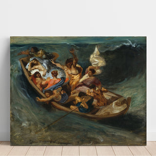 Reproduction Christ sur la mer de Galilée - Eugène Delacroix