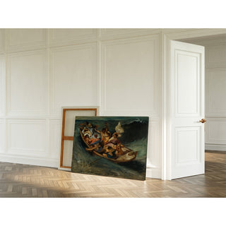 Reproduction Christ sur la mer de Galilée - Eugène Delacroix