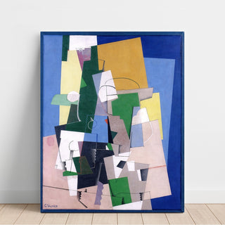 Reproduction Composition Cubiste - Georges Valmier