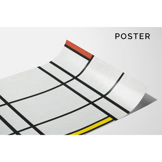 Reproduction Composition en blanc, rouge et jaune - Piet Mondrian