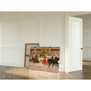 Reproduction Course de chariots dans le cirque - Raffaello Sorbi