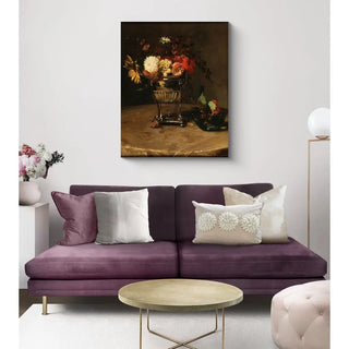 Reproduction Dahlias et Capucines à l'Urne d'Argent - Jacques-Émile Blanche
