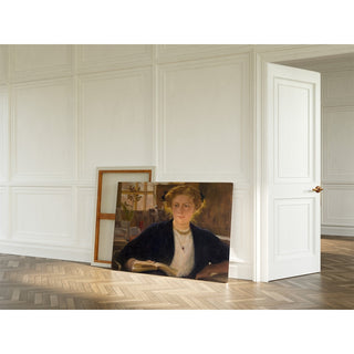 Reproduction Dans l'atelier d'Ahola Mlle Selin - Venny Soldan-Brofeldt