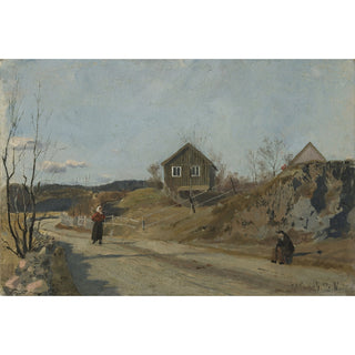 Reproduction De Vestre Aker - Edvard Munch