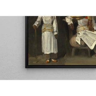 Reproduction Deux études d'un indien de Calcutta, assis et debout - Eugène Delacroix