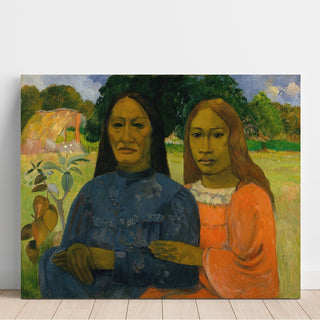 Reproduction Deux femmes - Paul Gauguin
