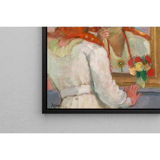 Reproduction Devant le Miroir à l'Île-d'Yeu - Henri Lebasque