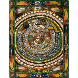 Reproduction Die Wanduhr-Schlange. Ein Zohohrn Stund Lang - Adolf Wölfli