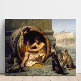 Reproduction Diogène - Jean-Léon Gérôme