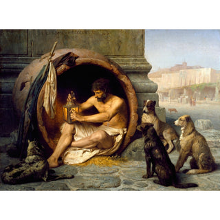 Reproduction Diogène - Jean-Léon Gérôme