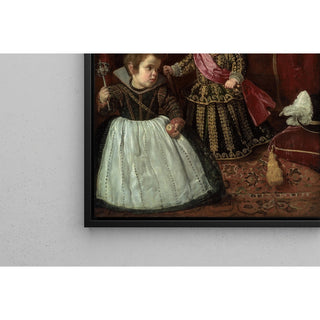 Reproduction Don Baltasar Carlos avec un nain - Diego Velazquez