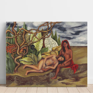 Reproduction Dos Desnudos en el Bosque La Tierra Misma - Frida Kahlo