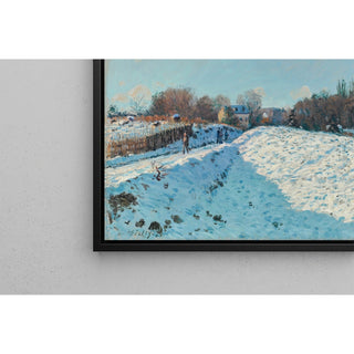 Reproduction Effet de Neige à Louveciennes - Alfred Sisley