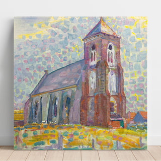 Reproduction Eglise à Zoutelande - Piet Mondrian