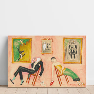 Reproduction Familjeidyll - Nils Dardel