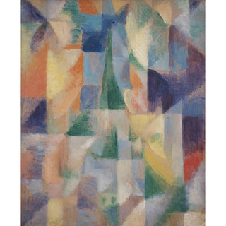 Reproduction Fenêtre sur la ville - Robert Delaunay