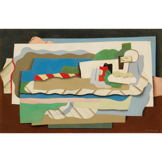 Reproduction Fillette Allongée - Georges Valmier