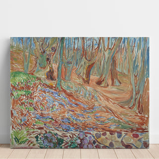 Reproduction Forêt d'ormes au printemps - Edvard Munch