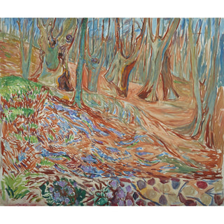 Reproduction Forêt d'ormes au printemps - Edvard Munch