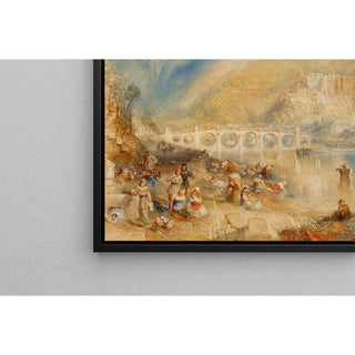 Reproduction Heidelberg, avec un arc-en-ciel - Joseph Mallord William Turner