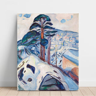 Reproduction Hiver à Kragerø - Edvard Munch