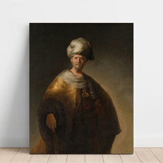Reproduction Homme en costume oriental Le noble slave - Rembrandt van Rijn