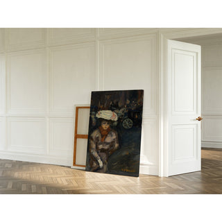 Reproduction Jeune fille dans la rue - Pierre Bonnard