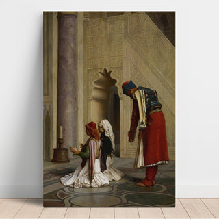 Reproduction Jeunes Grecs dans la mosquée - Jean-Léon Gérôme