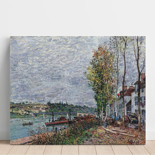 Reproduction Jour de Brouillard à Saint-Mammès - Alfred Sisley