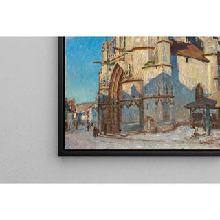 Reproduction L'Église de Moret Le Soir - Alfred Sisley